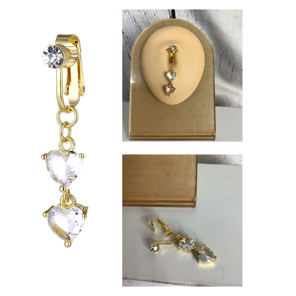 Clip-On Belly Button Ring